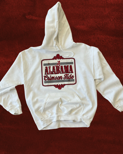 Rhinestone state hoodie