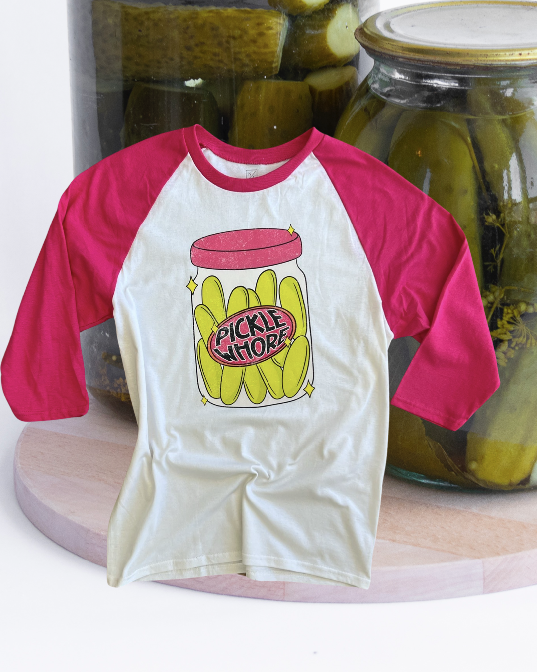 Pickle raglan tee