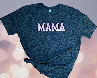 MAMA leopard tee