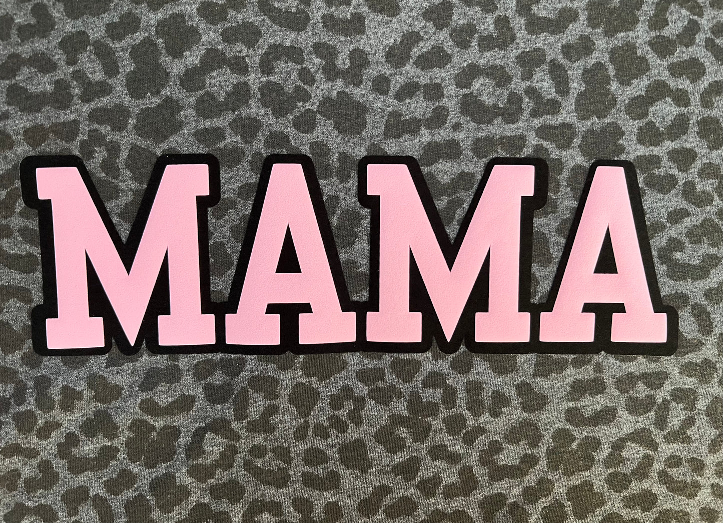 MAMA leopard tee